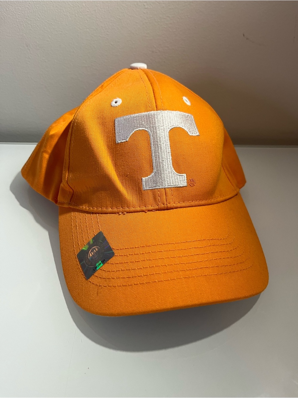 Tennessee Vols Orange Baseball Cap with White 'T' Emblem